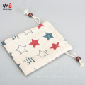 hot sale varied colorful linen drawstring pouch